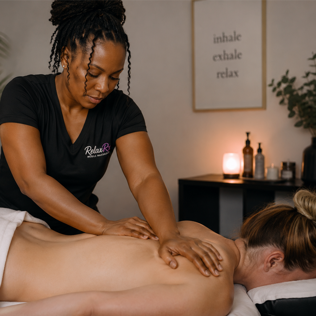 90 Minutes Swedish Massage at RelaxRx Mobile Massage