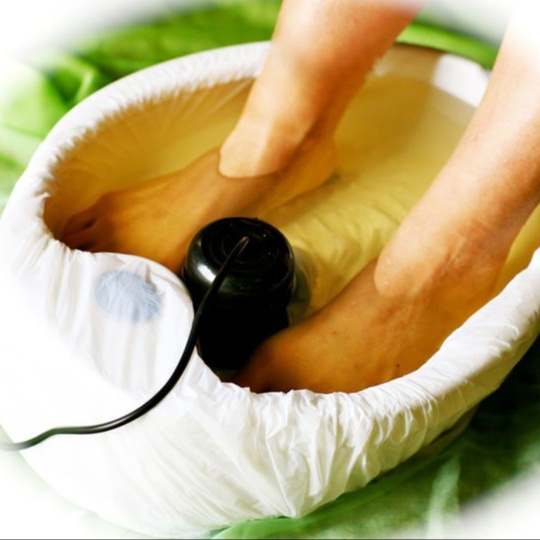 Ionic Foot Detox Member at Fixed & Fabulous Spa in Stillwater, OK