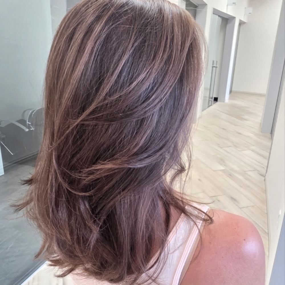 Womans Cut at Sage & Silk Hair Company in Farmington, MI