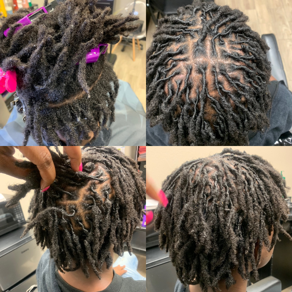 Crochet retwist ( Half Head)