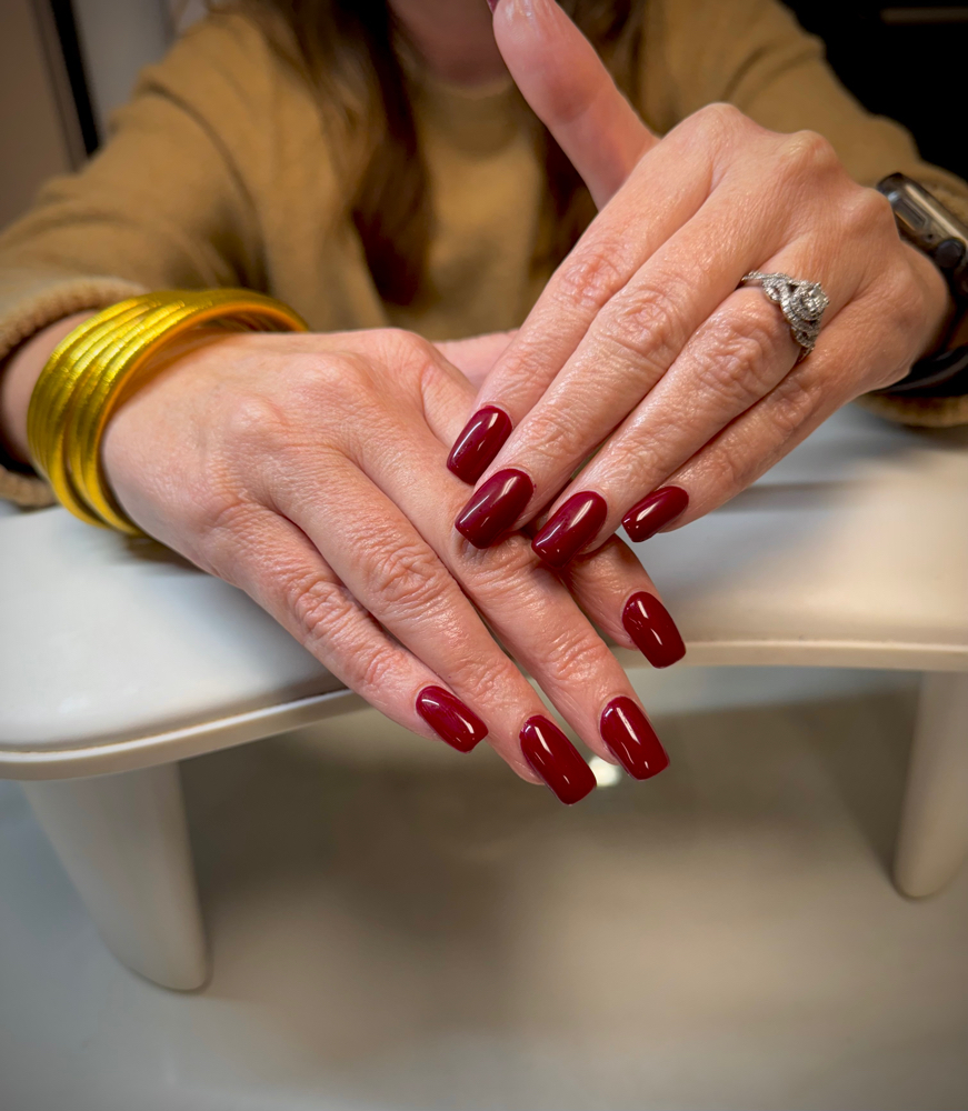 Acrylic Full Set Solid  Color at JP Nail Designs in ky, KY