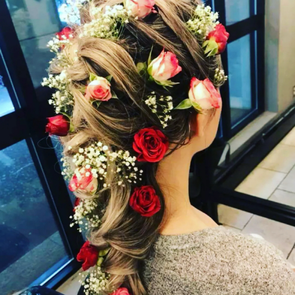 Updo at Luxe Hair Lounge in brooklyn, NY