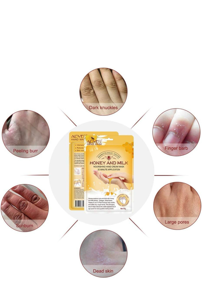 Hand Mask (Milk & Honey)
