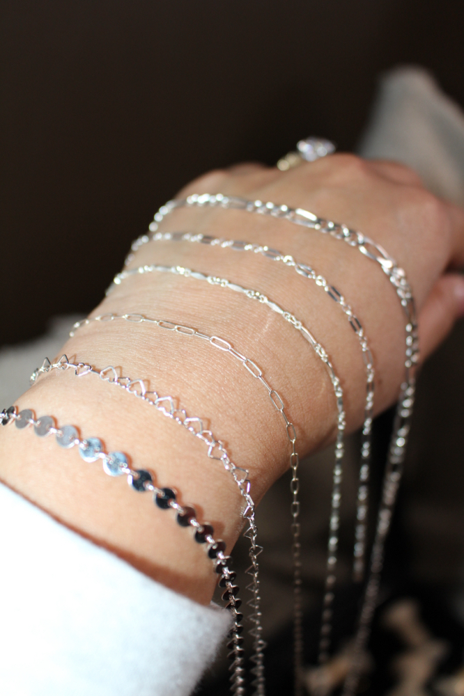 One Silver Bracelet