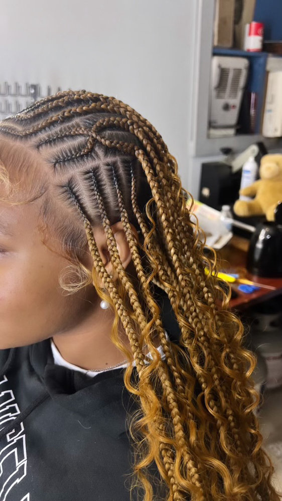 Fulani Braids at ManiiStylez in Baton Rouge, LA