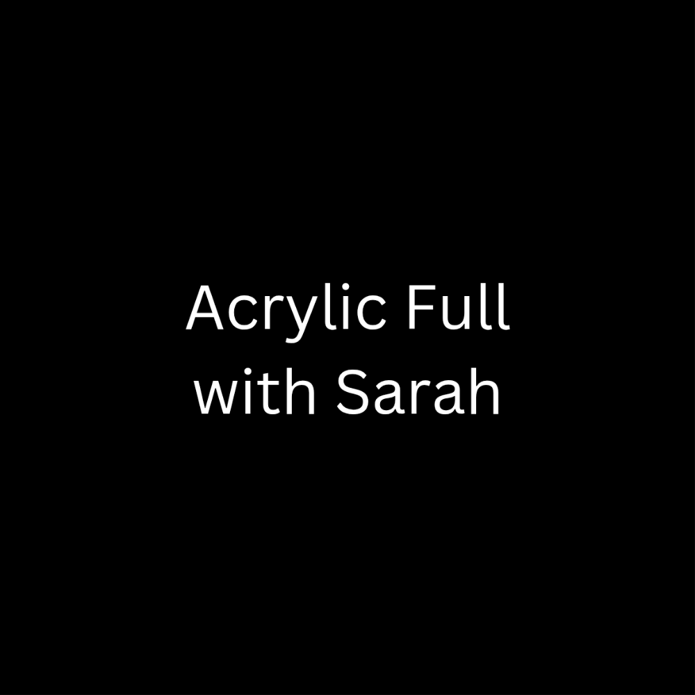 Acrylic Full Set With Sarah