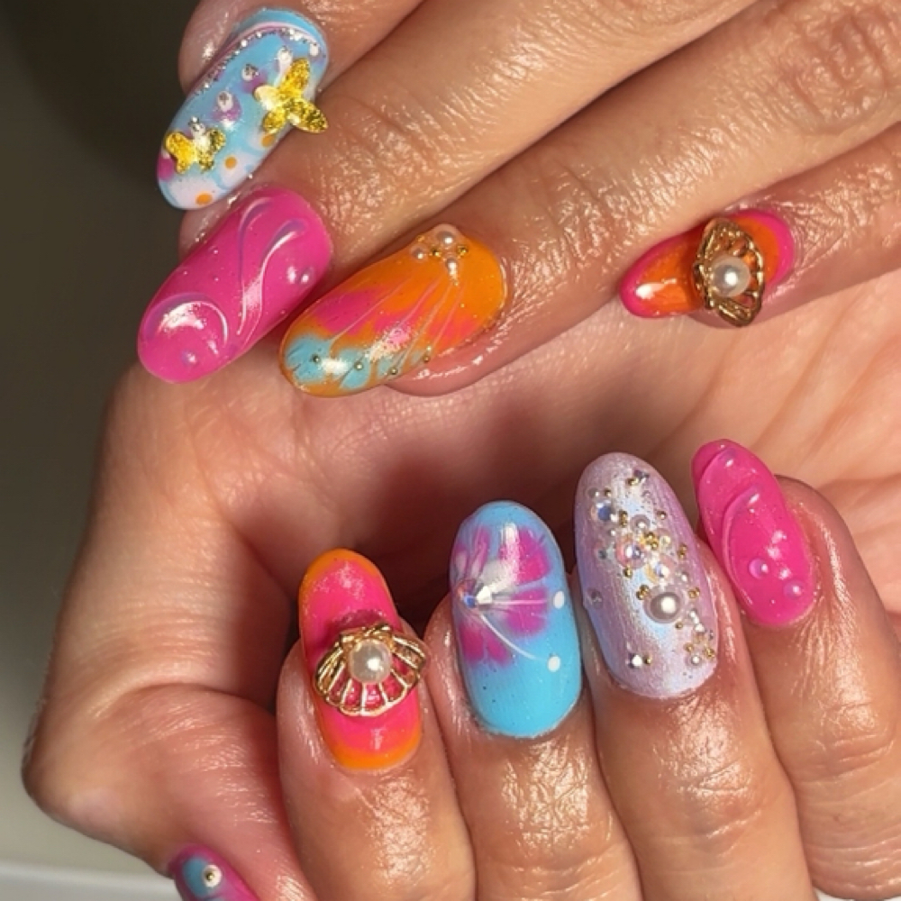 Nail Art at Pixie Nails in Orange, CA