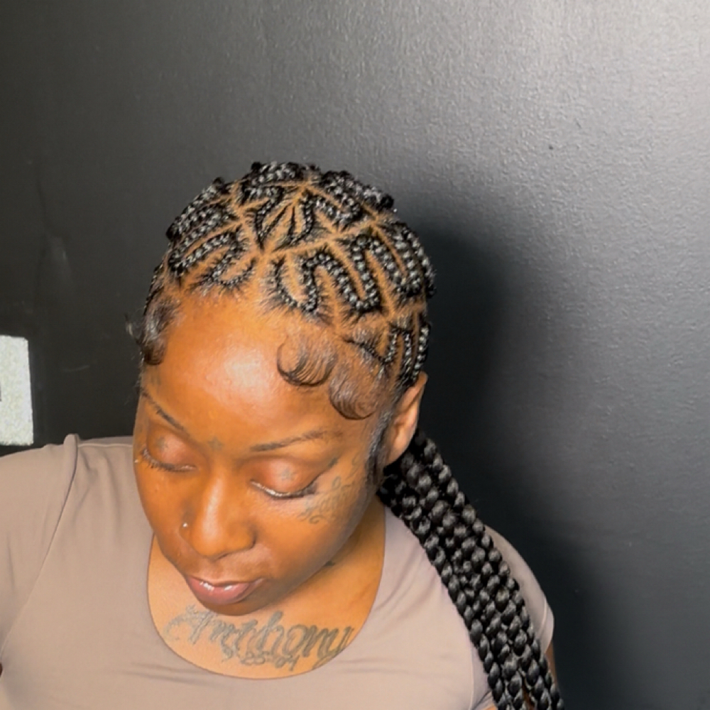 6 Designer Braids at Kreationsbykiraa in Philadelphia, PA