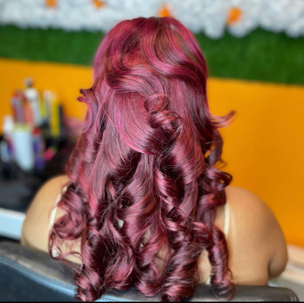 Styling (curls,crimps Etc)