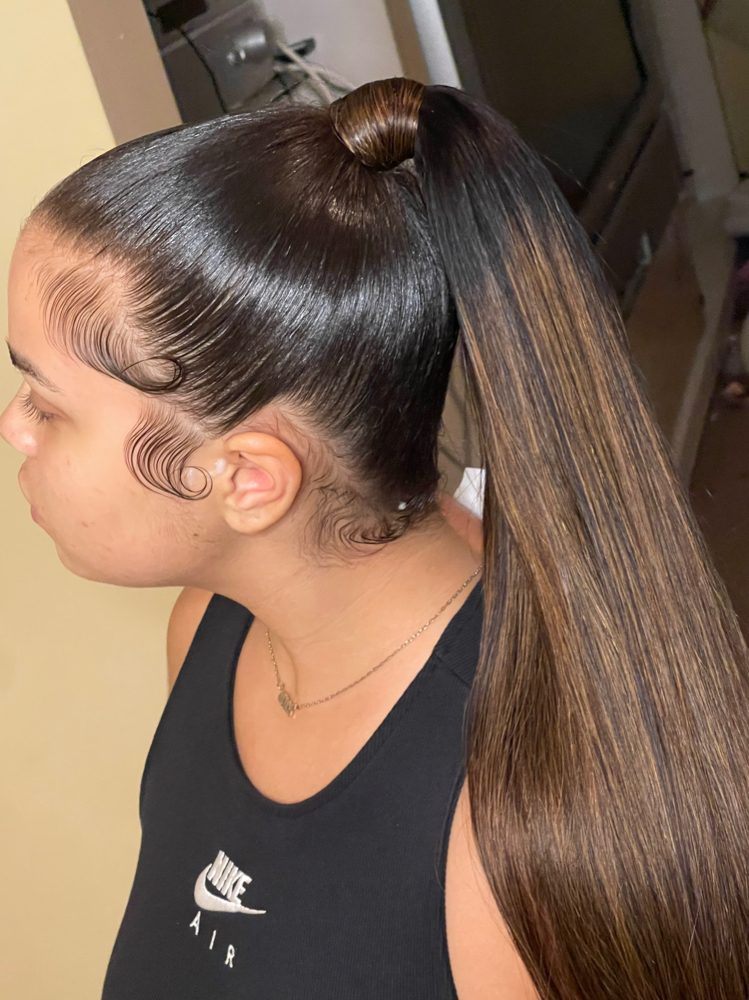 Extended ponytail