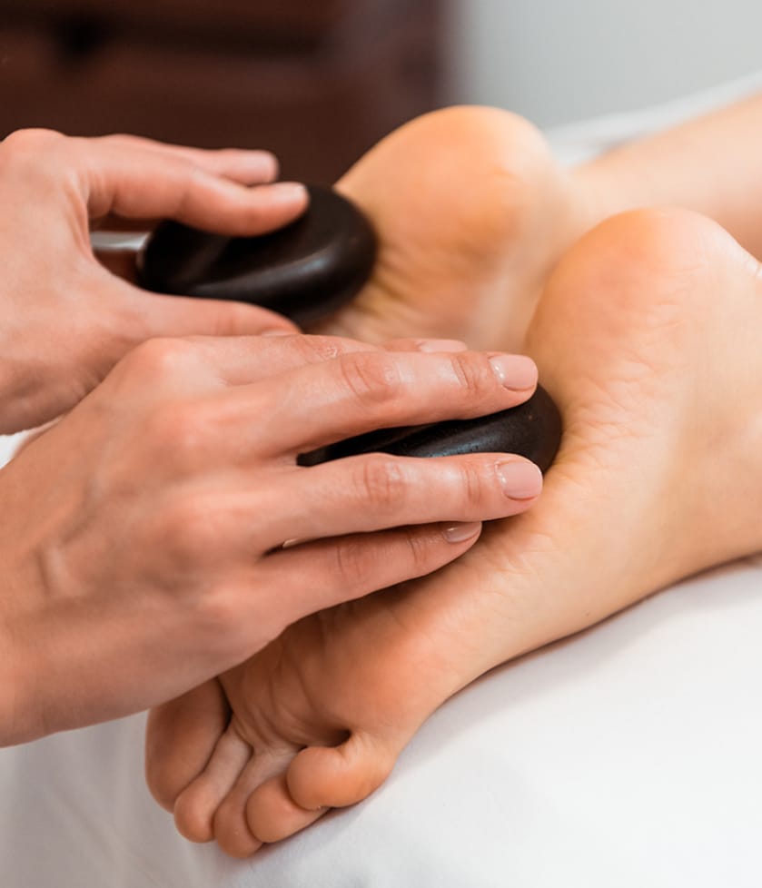 Hot Stone Reflexology