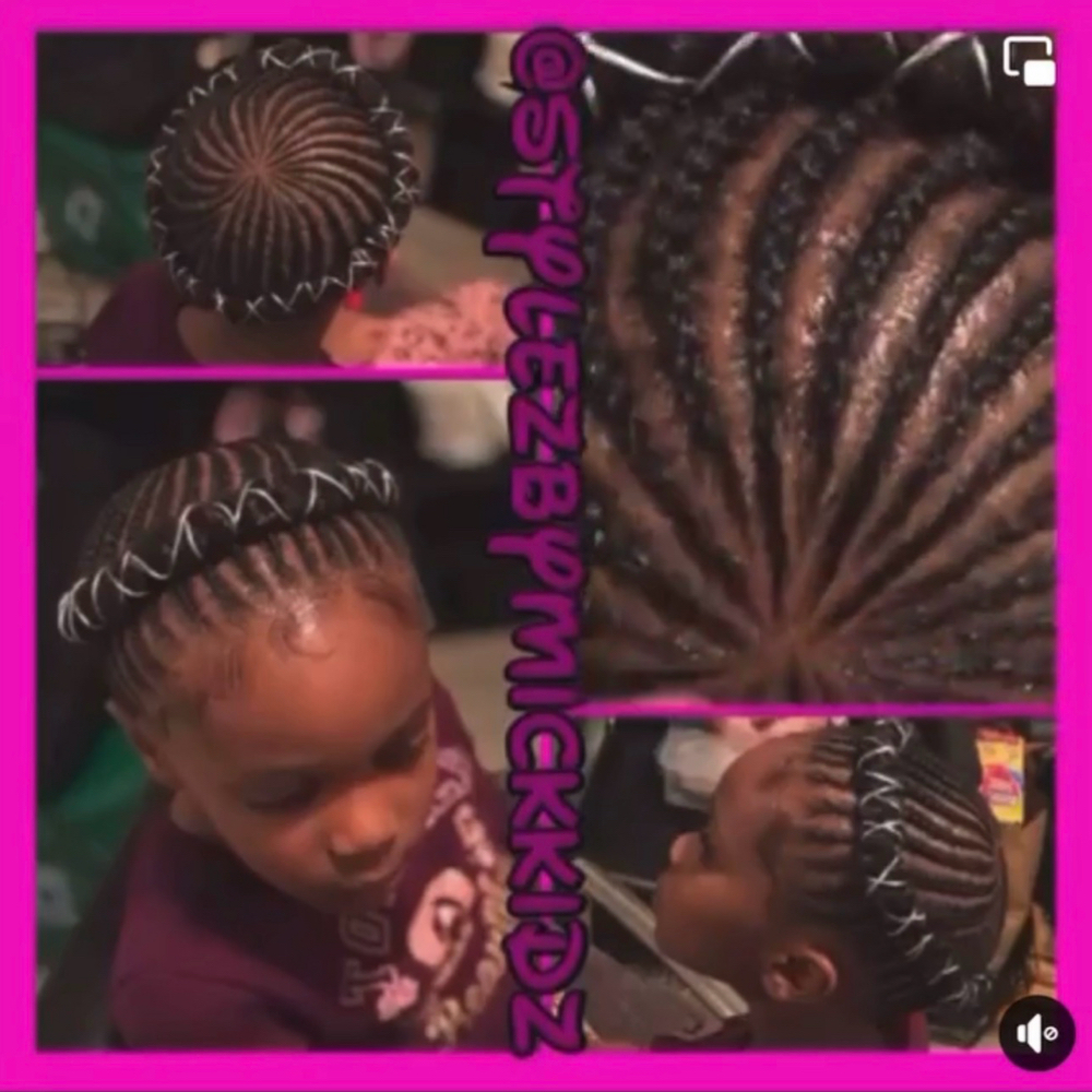 Kidz Braided Crown at StylezByMickey in Stonecrest, GA