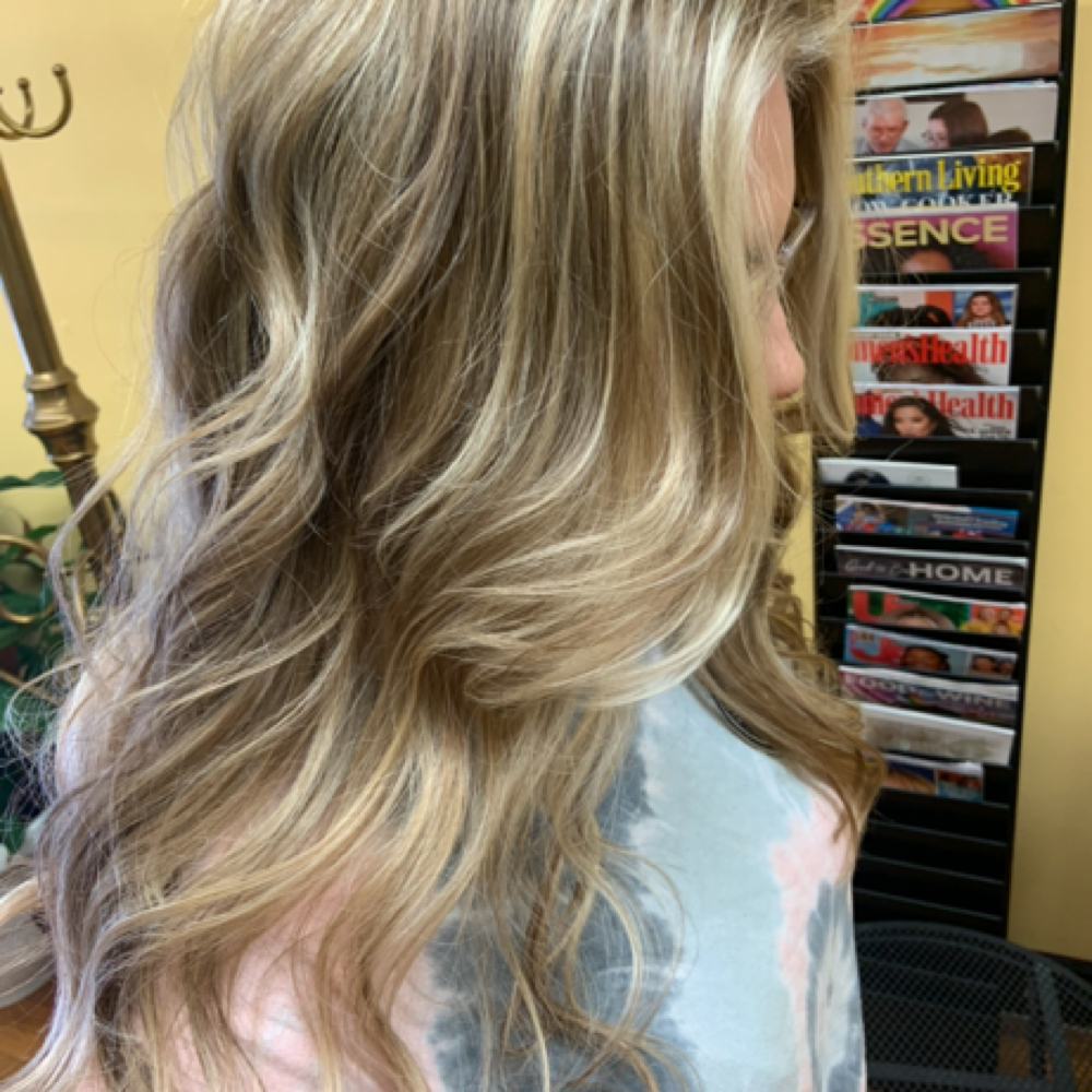 Full Highlight at Something To Talk About Salon in Marion, NC