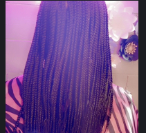 Med Small BoxBraids W/out Hair