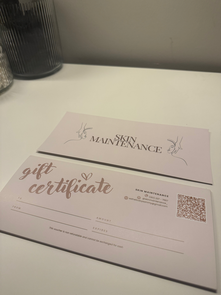Gift Certificate Pick Up
