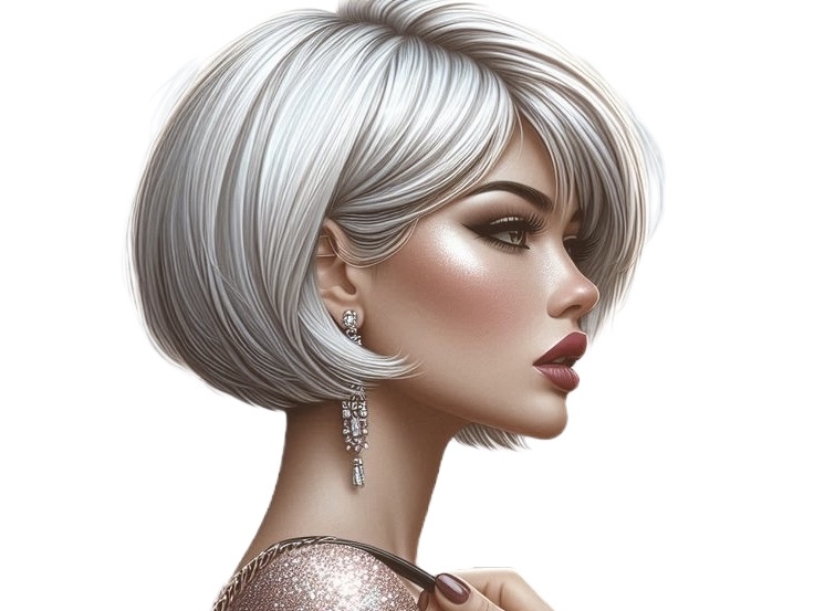 Root Color & Ends; Short Hair