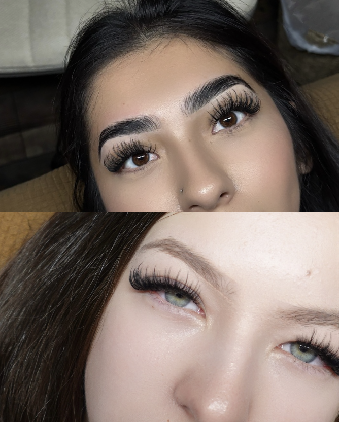 Full Set + Brow Clean Up + Tint