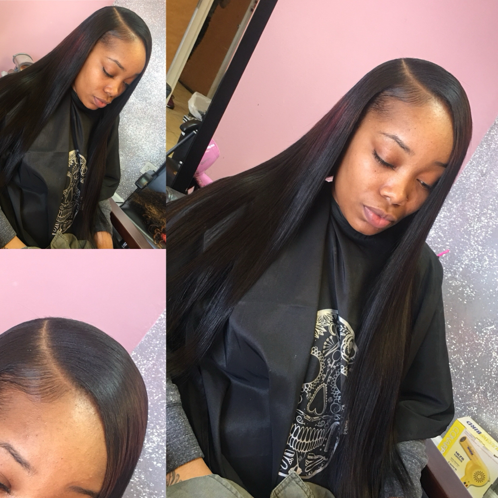 Traditional Weave install at IC & co. est 2014 in Nottingham, MD