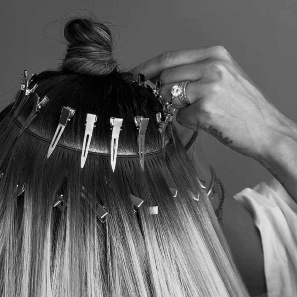 The hand-tied at The Dragonfly Salon in Trexlertown, PA