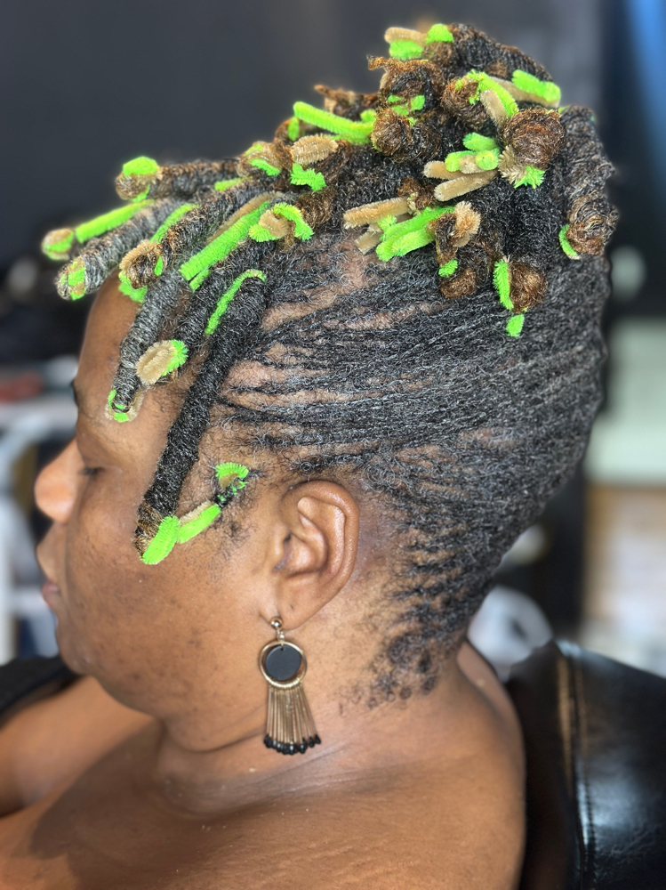 Loc Styles at The Salon Hub in Converse, TX
