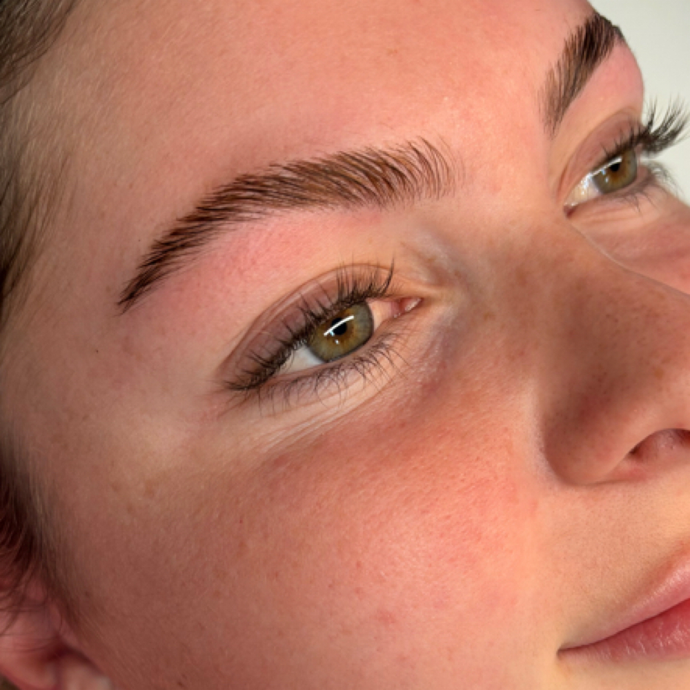 Brow Lamination + Shape + Trim at Ink and Glow Beauty & Permanent Cosmetics in Carlsbad, CA