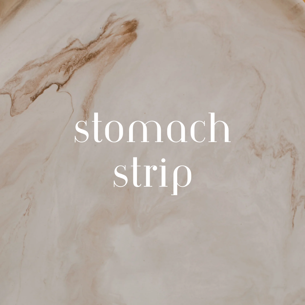 Stomach Strip Wax