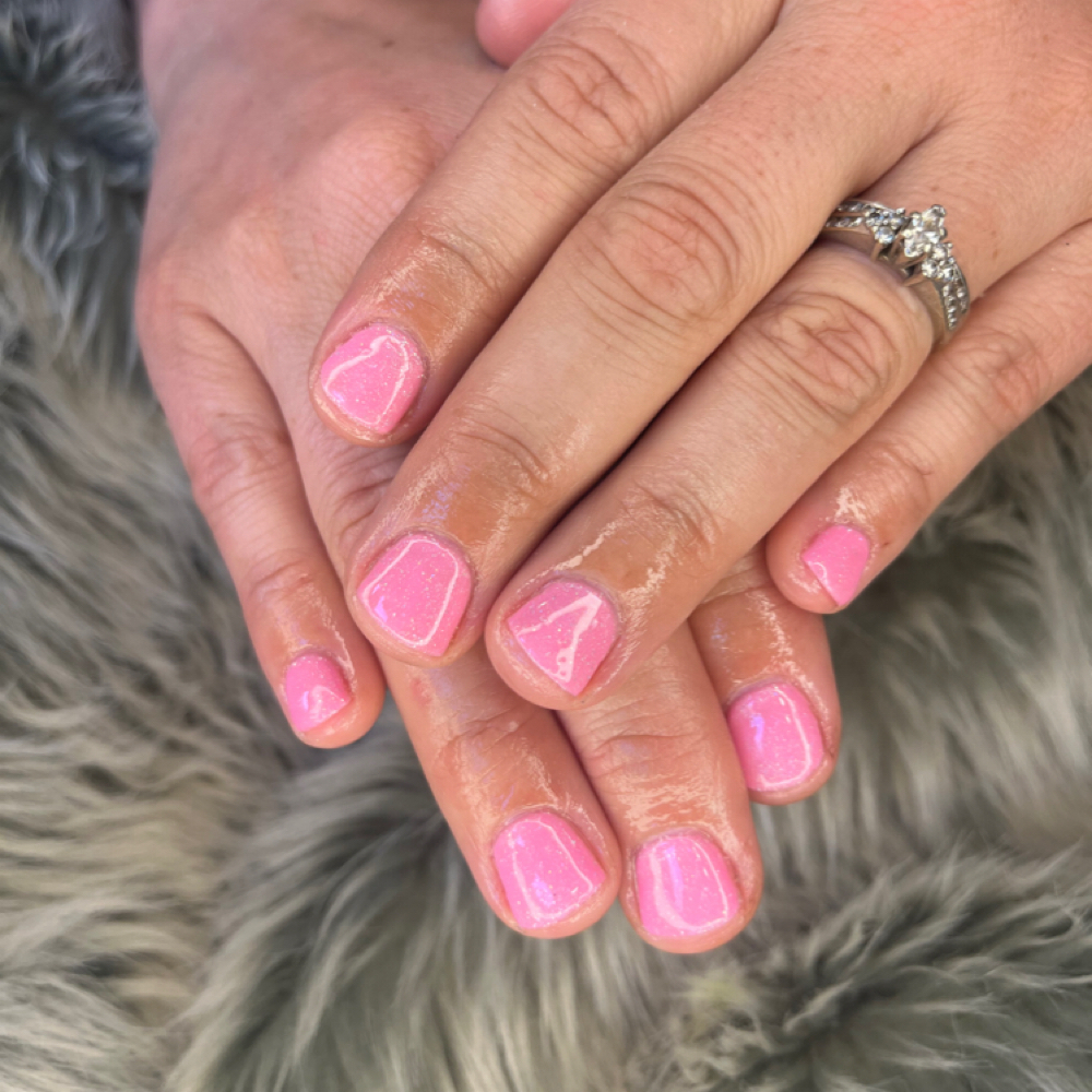 Gel Manicure at Heavenly Hair & Nail Spalon in Wingina, VA