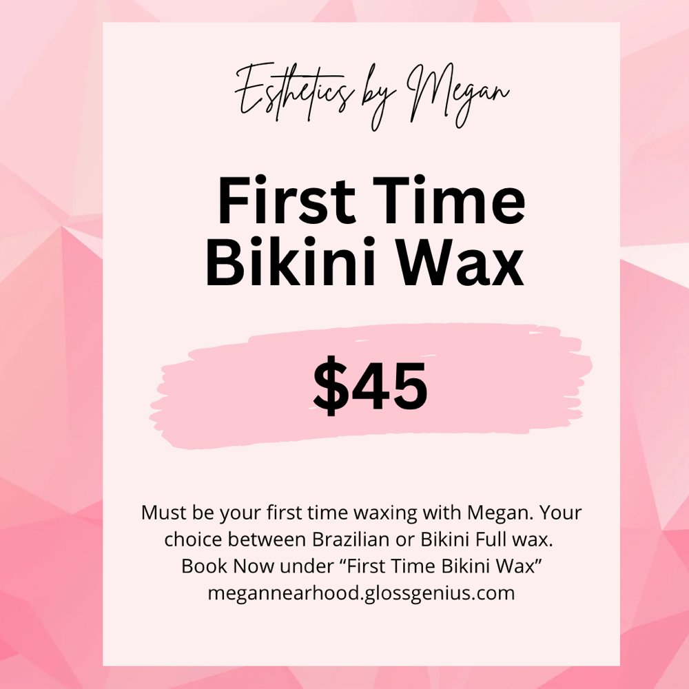 FIRST TIME BIKINI WAX