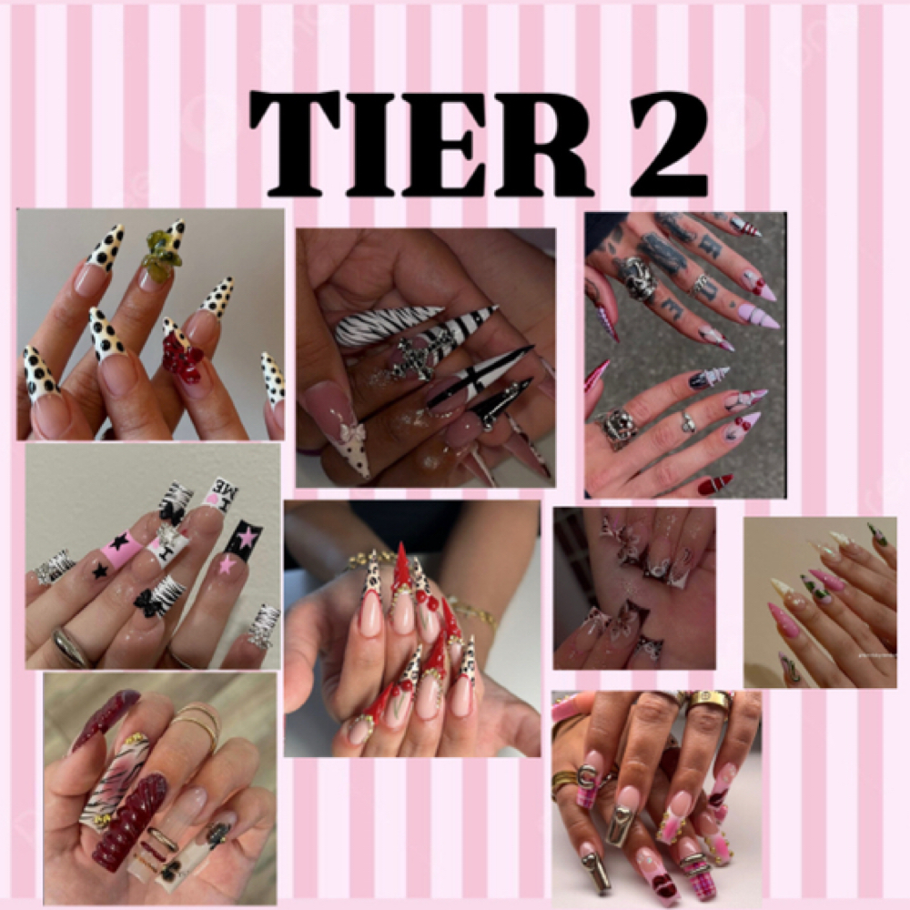 Tier 2 at B3LIKA NAILS in Fargo, ND