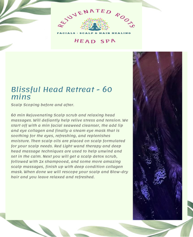 Blissful Head Retreat - 60min