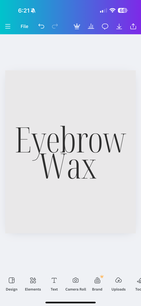 Eyebrow Wax (Add On)
