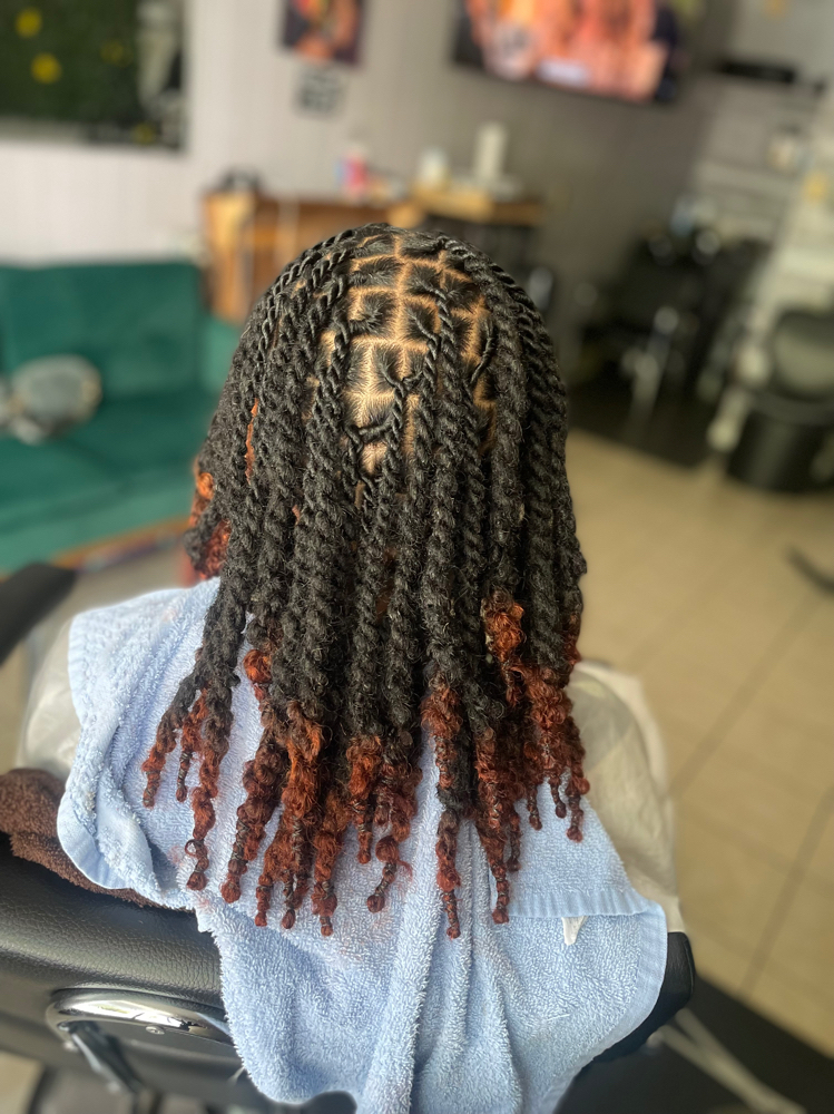 Loc Re Twist With 2-strand Twist
