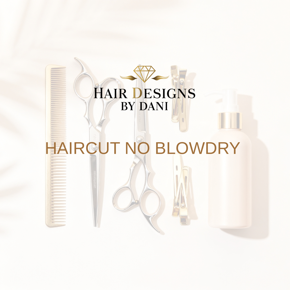 Hair Cut No Blow Dry at Hair Designs By Dani in Plainview, NY