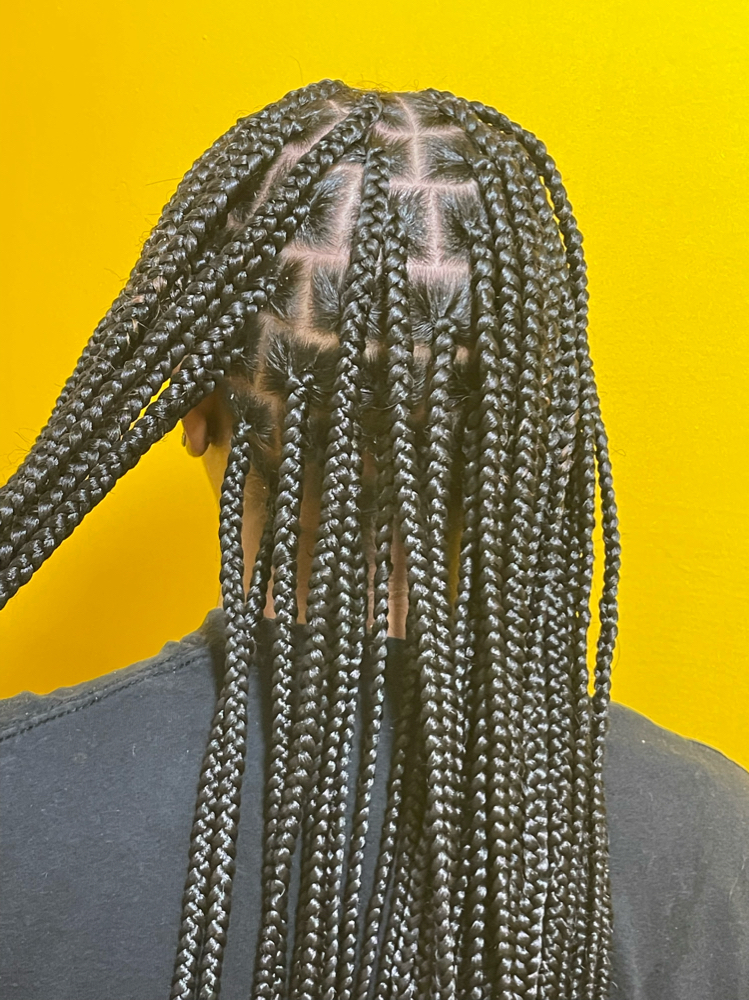 Medium Knotless Braids