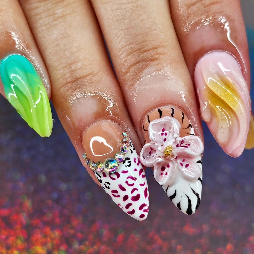 3D Flowers
