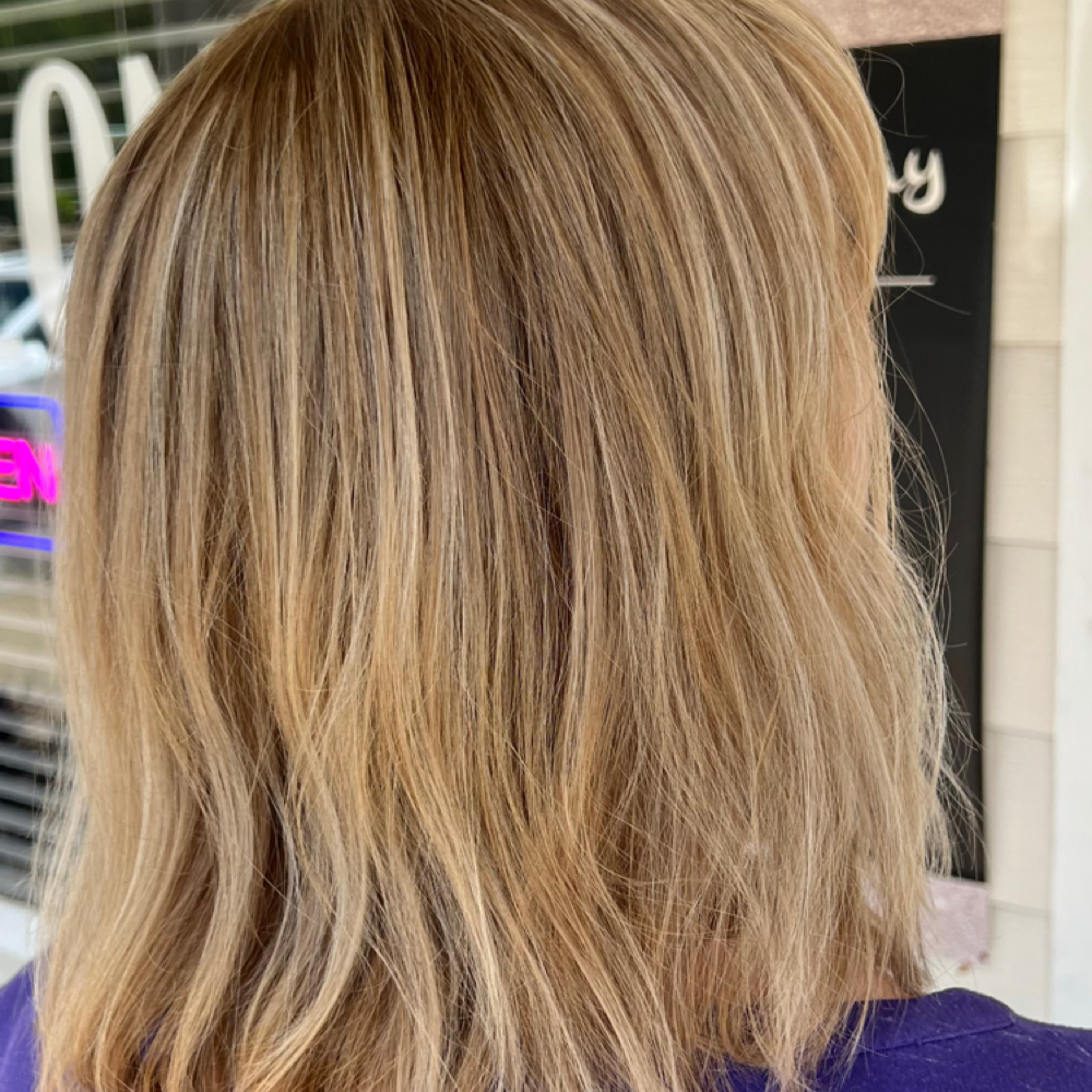 Mini Highlight With Cut at Elysie Rae Hair Studio in Kennesaw, GA