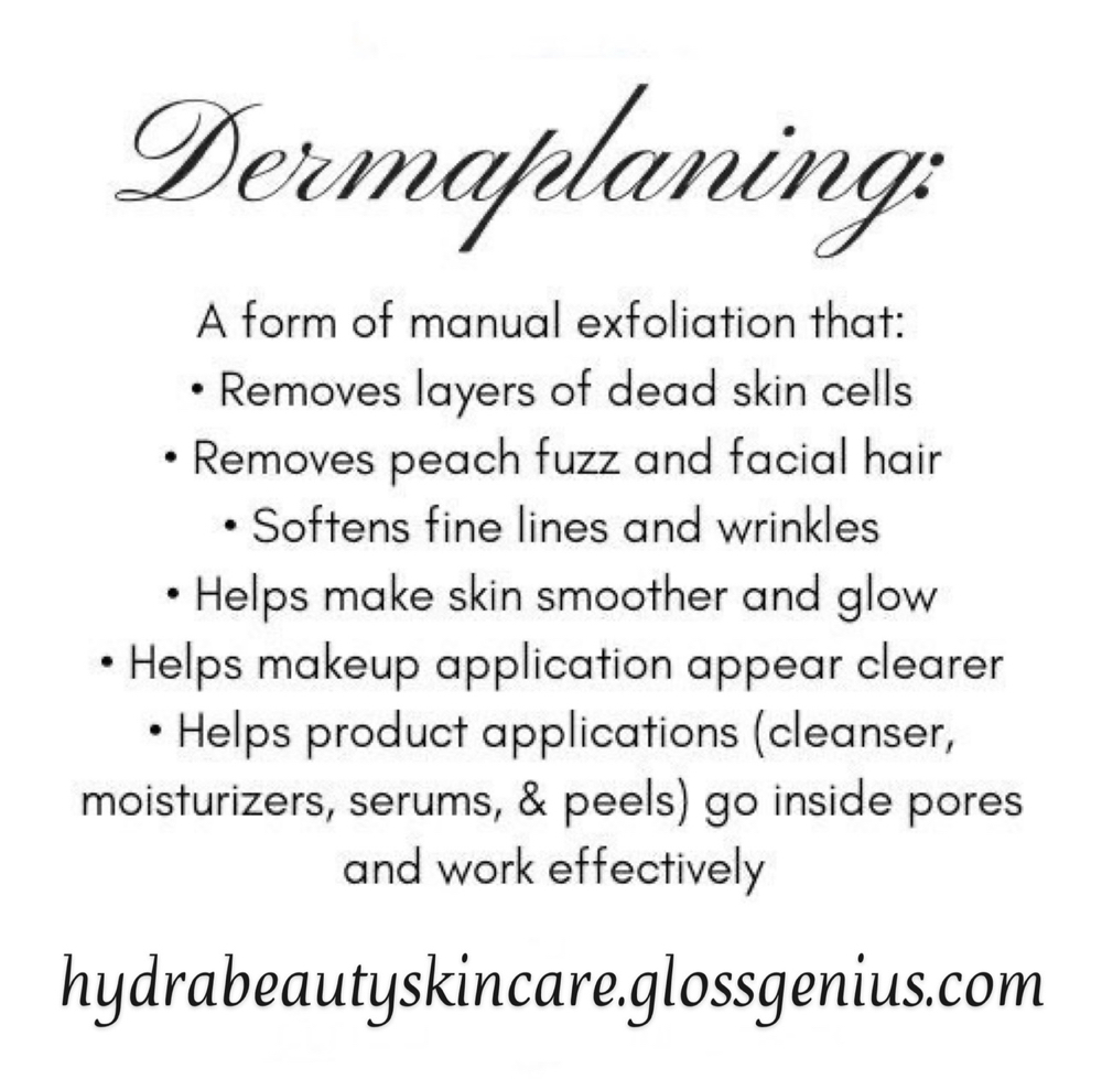 Dermaplaning W/ Mini Facial