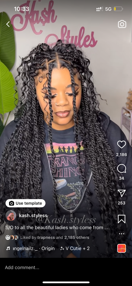 Island Twist Med/small