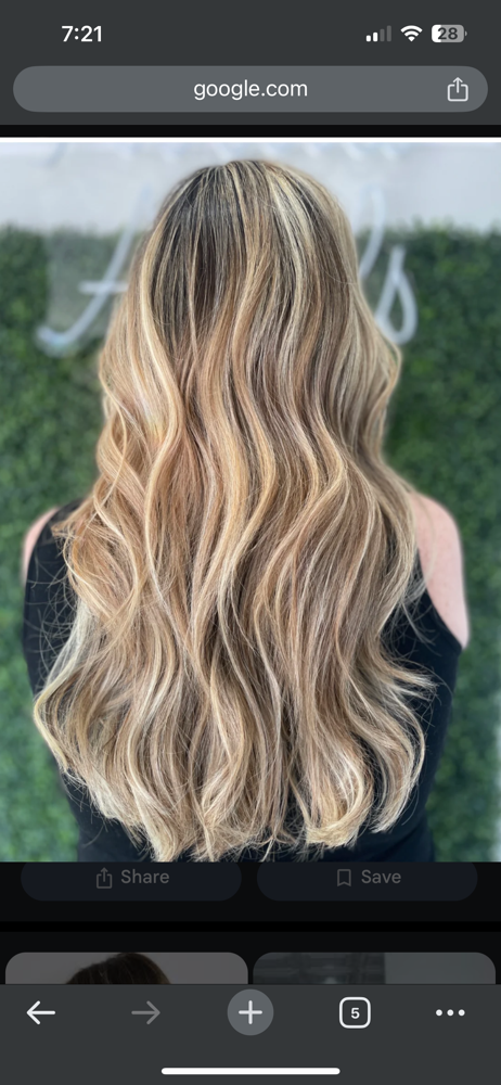 Partial Blonding