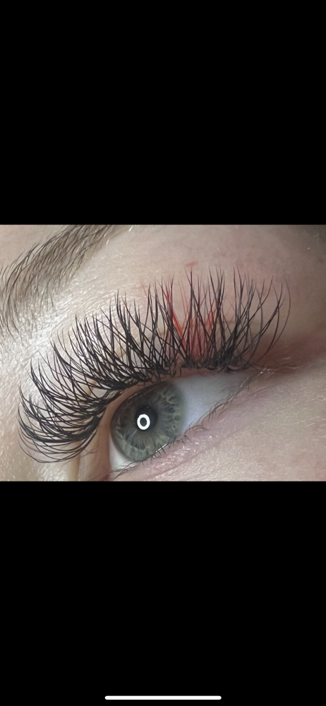 Colored Lash Extentions