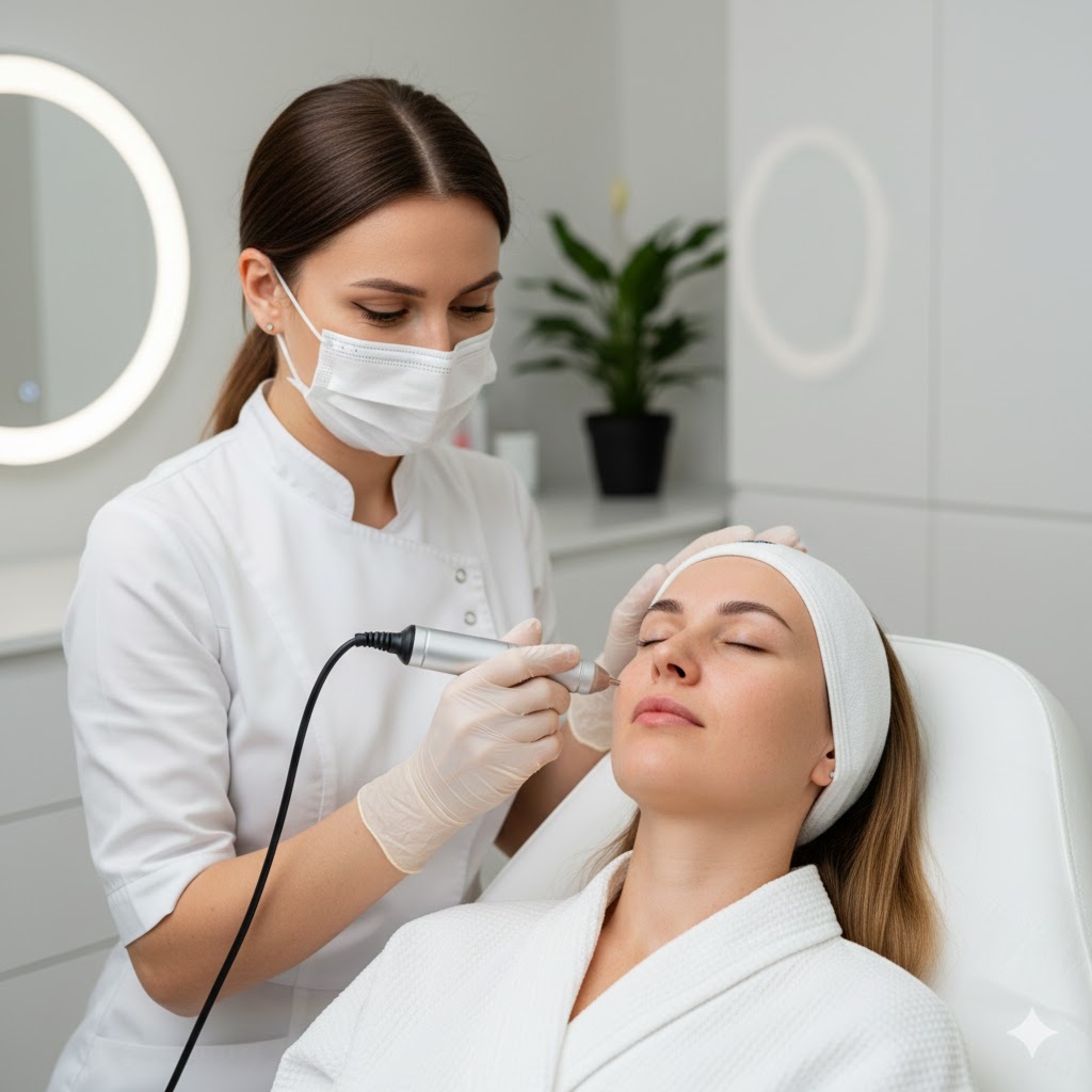 Microagujas at Universal Skin Care in Aguada, PR
