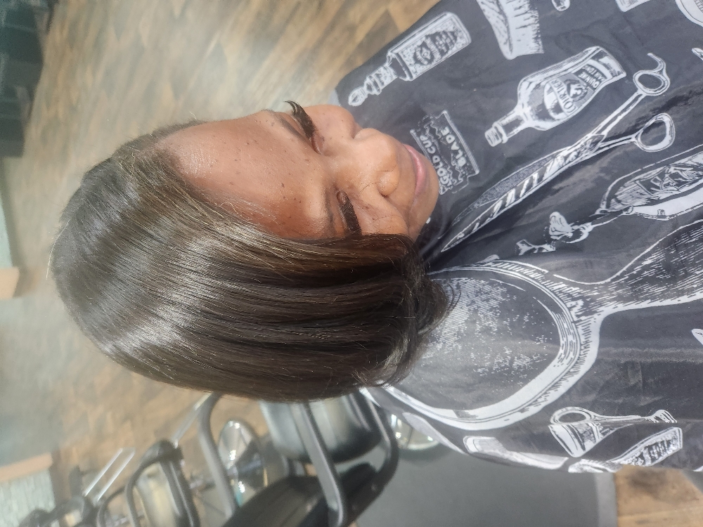Shampoo, Conditioner, Silk Press at Eyes On You Beauty Salon LLC in Jacksonville, NC