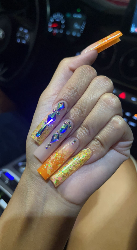 Acrylic Fullset w/ Art