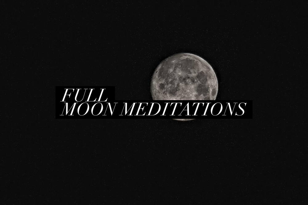Full Moon Haircut With Meditation
