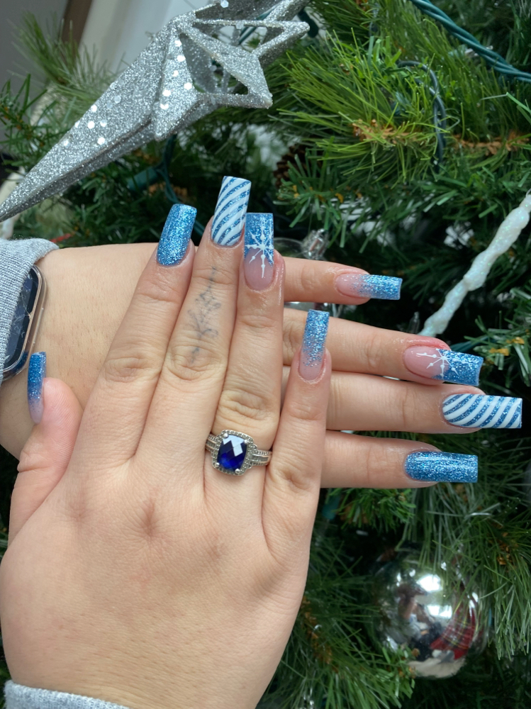 Large Full Set Acrylics