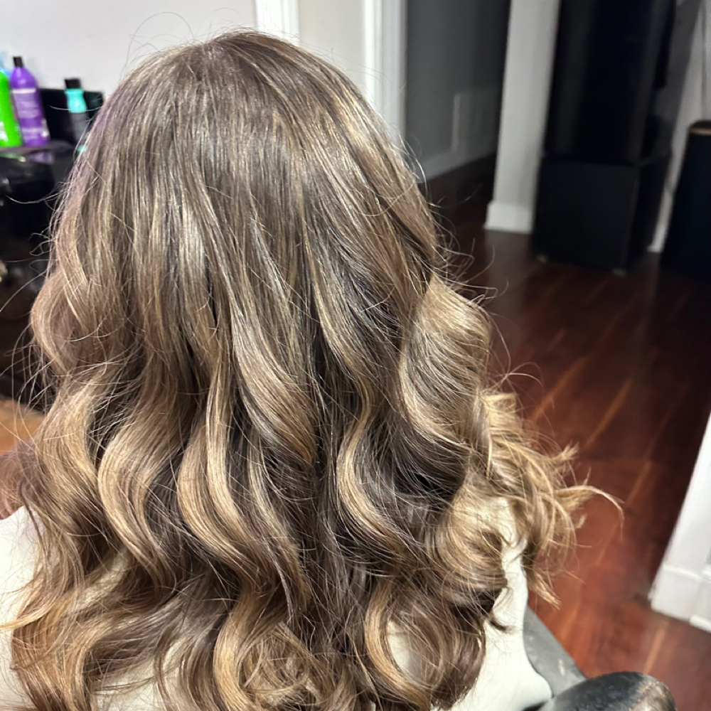 Partial Highlight at Hair Haven in Mount pleasant, TN