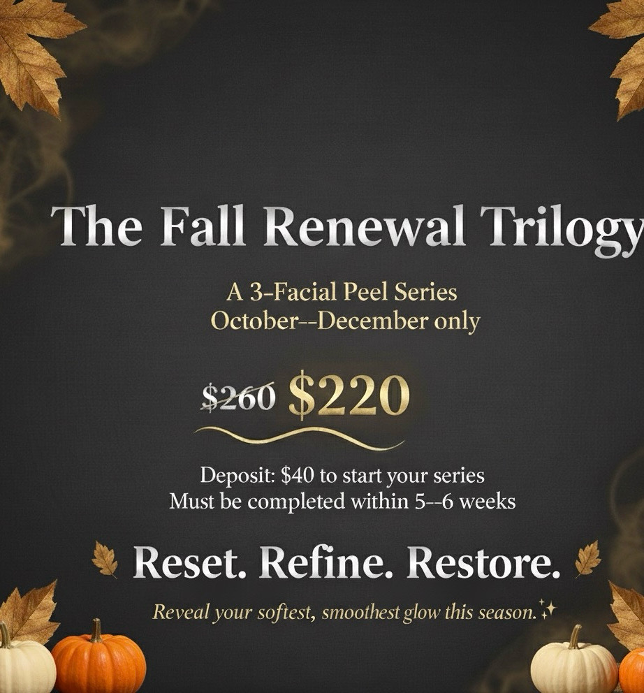 Fall Renewal Trilogy- 3 Facial Peel