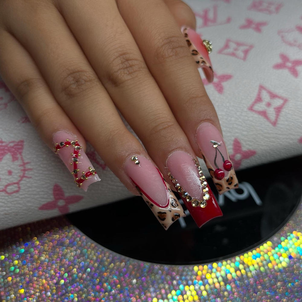 Long Acrylic Full Set