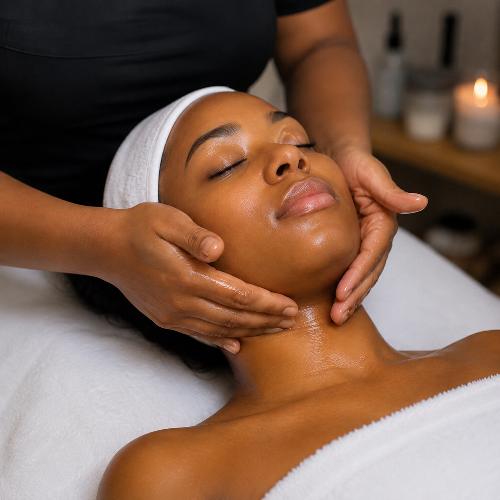 Facial Lymphatic Drainage Message at Elegant Beautie in Birmingham, AL