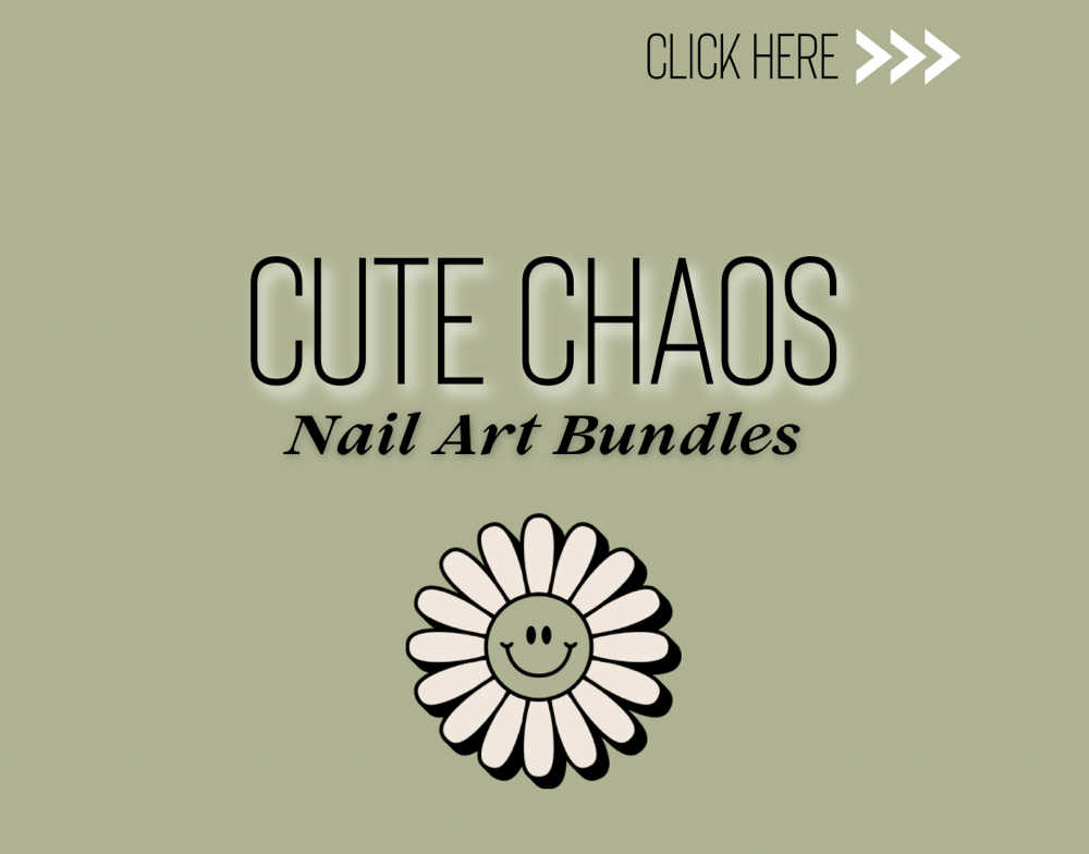 Cute Chaos | Nail Art Bundle at The Glittered Nail in Falmouth, KY